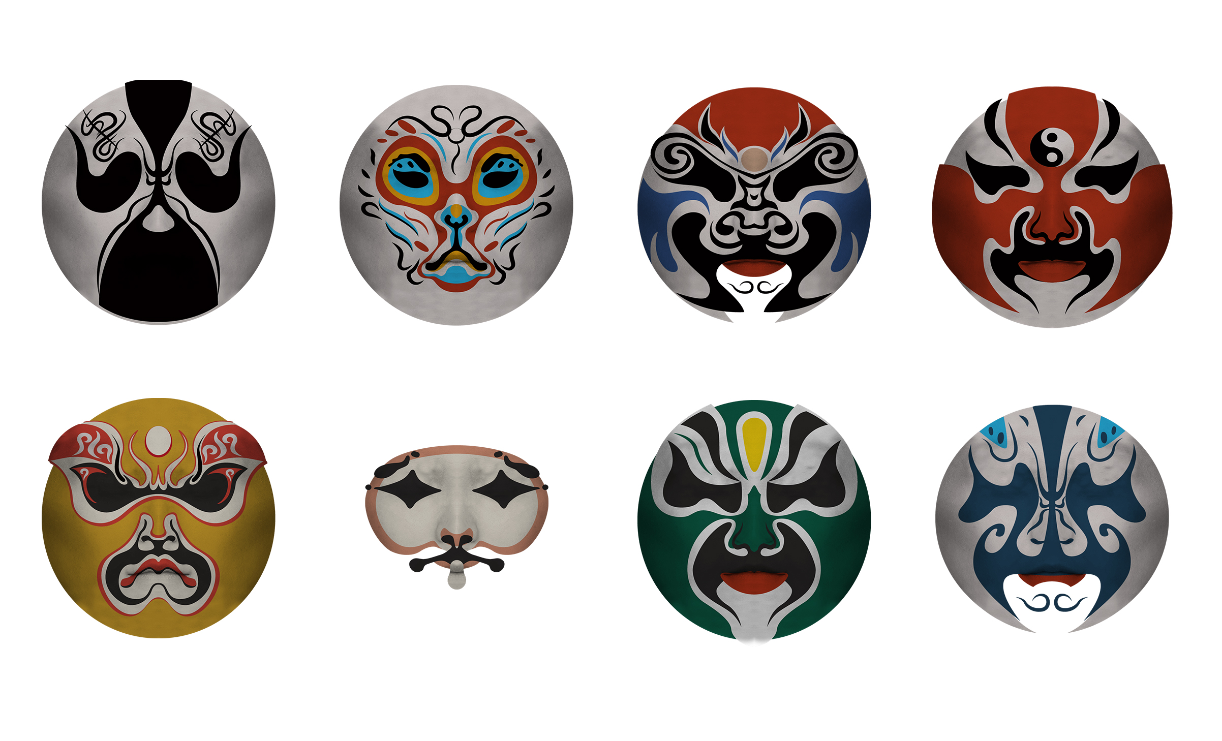 Chinese Opera Face Art